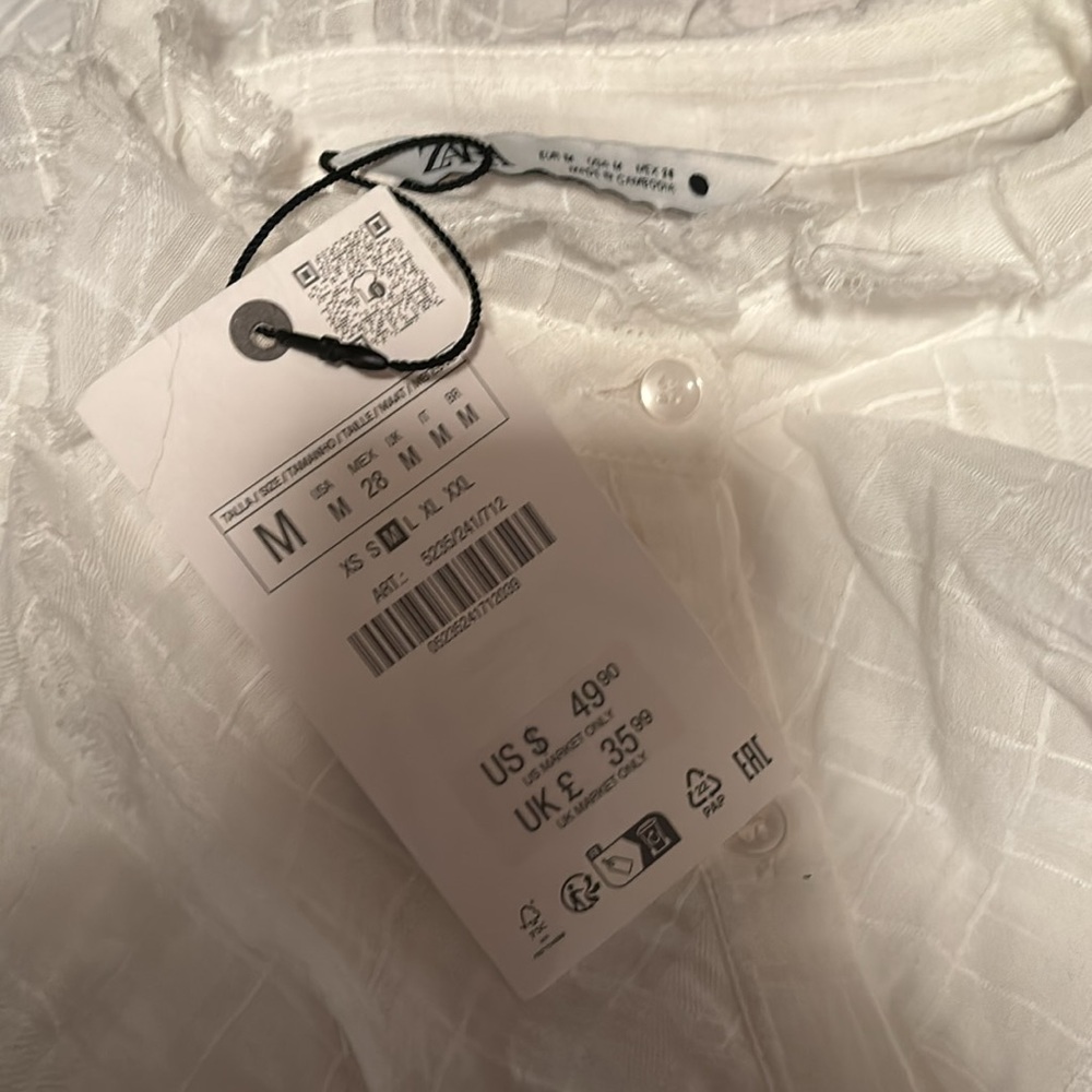 Zara blouse with ruffles 5235/241 - Picture 4 of 9